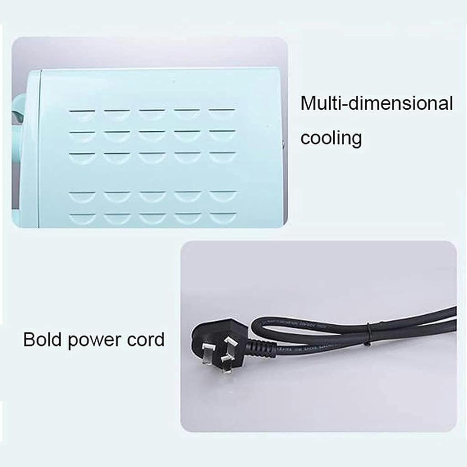 12L Mini Oven Adjustable Temperature 0-230℃ and 60 Minutes Timer Three-Layer Baking Position Household Baking Multi-Function Fully Automatic Electric Oven Baking Cake Bread Pizza with Access (Blue)-1*