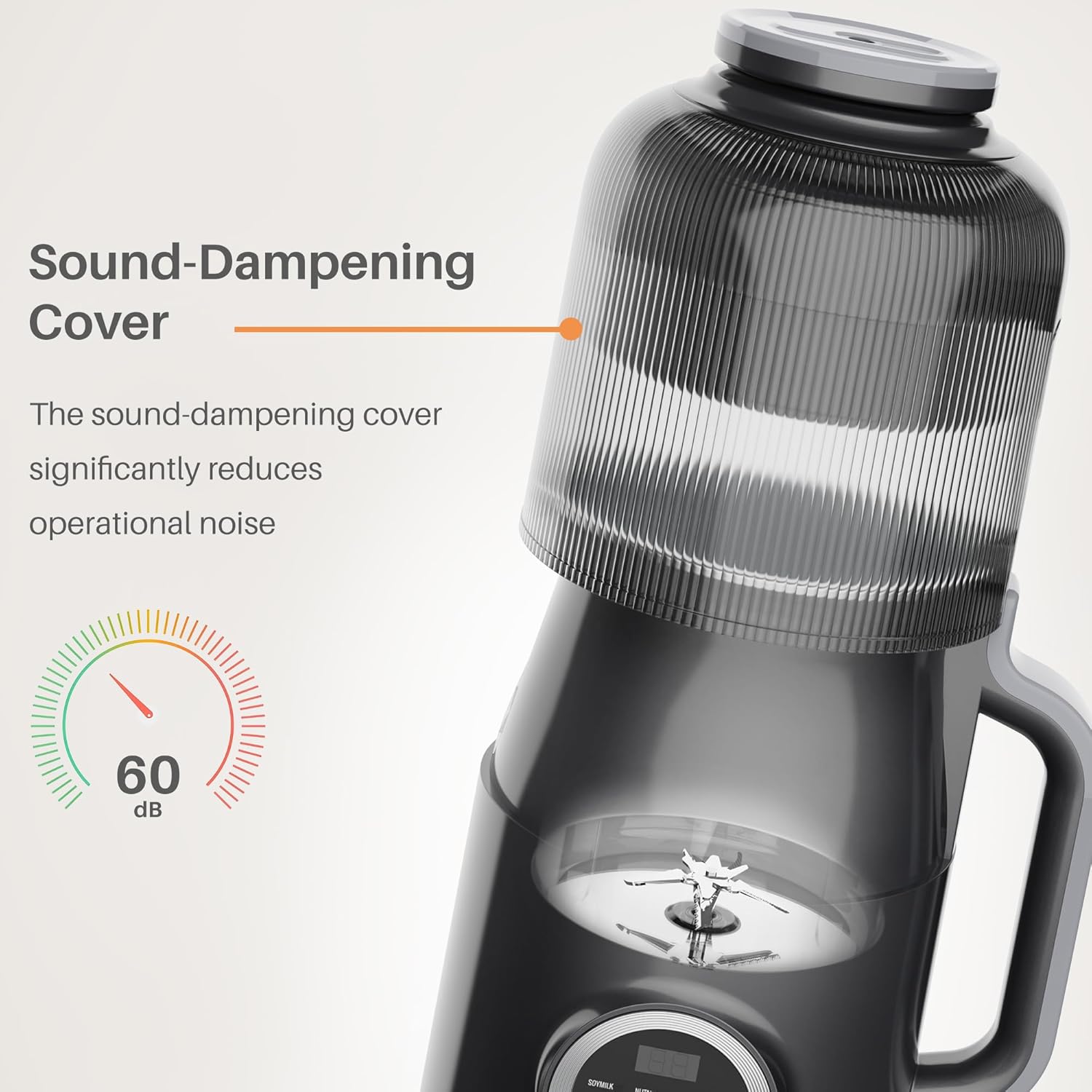 10 in 1 Nut Milk Maker Blender, 40OZ Automatic Homemade Soy Milk Maker Machine for Oat Milk, Nutmilk, Juice, Grains, Almonds Milk Maker with Delay Start/Keep Warm/Boil Water, Black