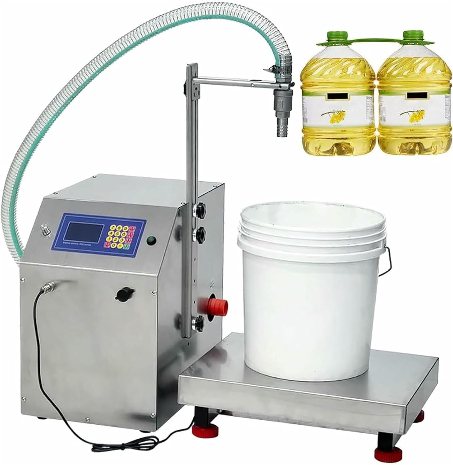 Liquid Filling Machine, Honey Filling Machine, Liquid Filling Machine, Diaphragm Pump, For Perfume Laundry Detergent