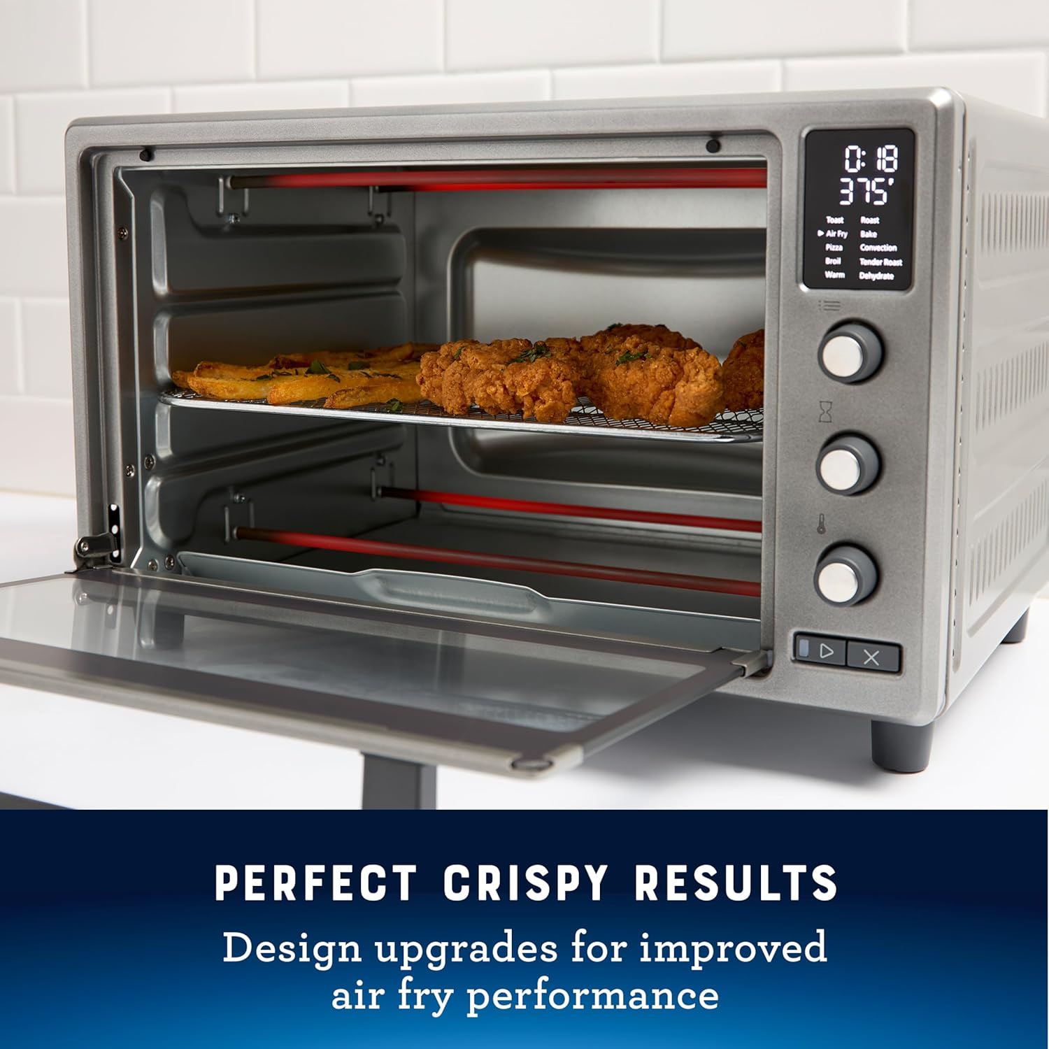 Oster 10 Function Air Fryer Oven Toaster Oven Countertop
