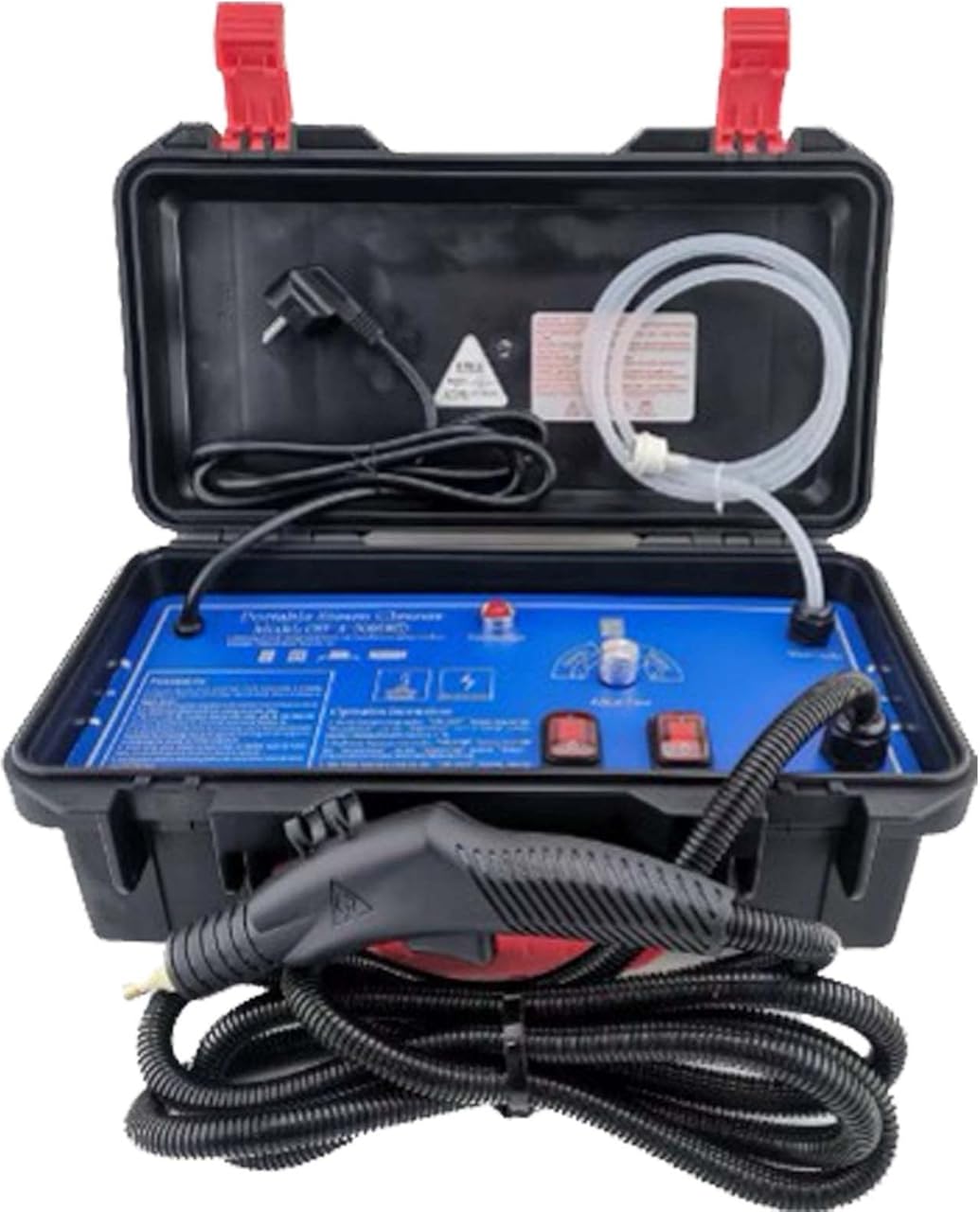 High Pressure Steam Cleaner with Nozzle,1700W/3000W High Temperature Portable Steamer 3-3.5Pa Multifunctional Steamer for Kitchen,Car,Bathroom and Floor Cleaning 220V-3000W