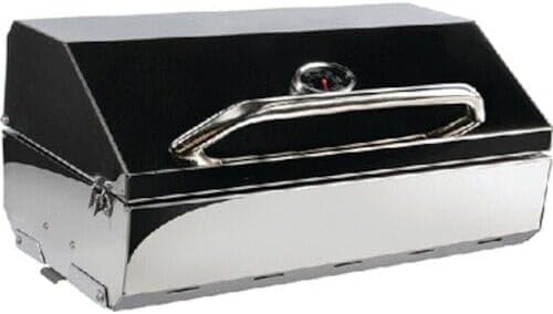 58173, 73558173 Compact Elite 316 BBQ Grill w/Thermometerr and Igniter 58173, 735-58173