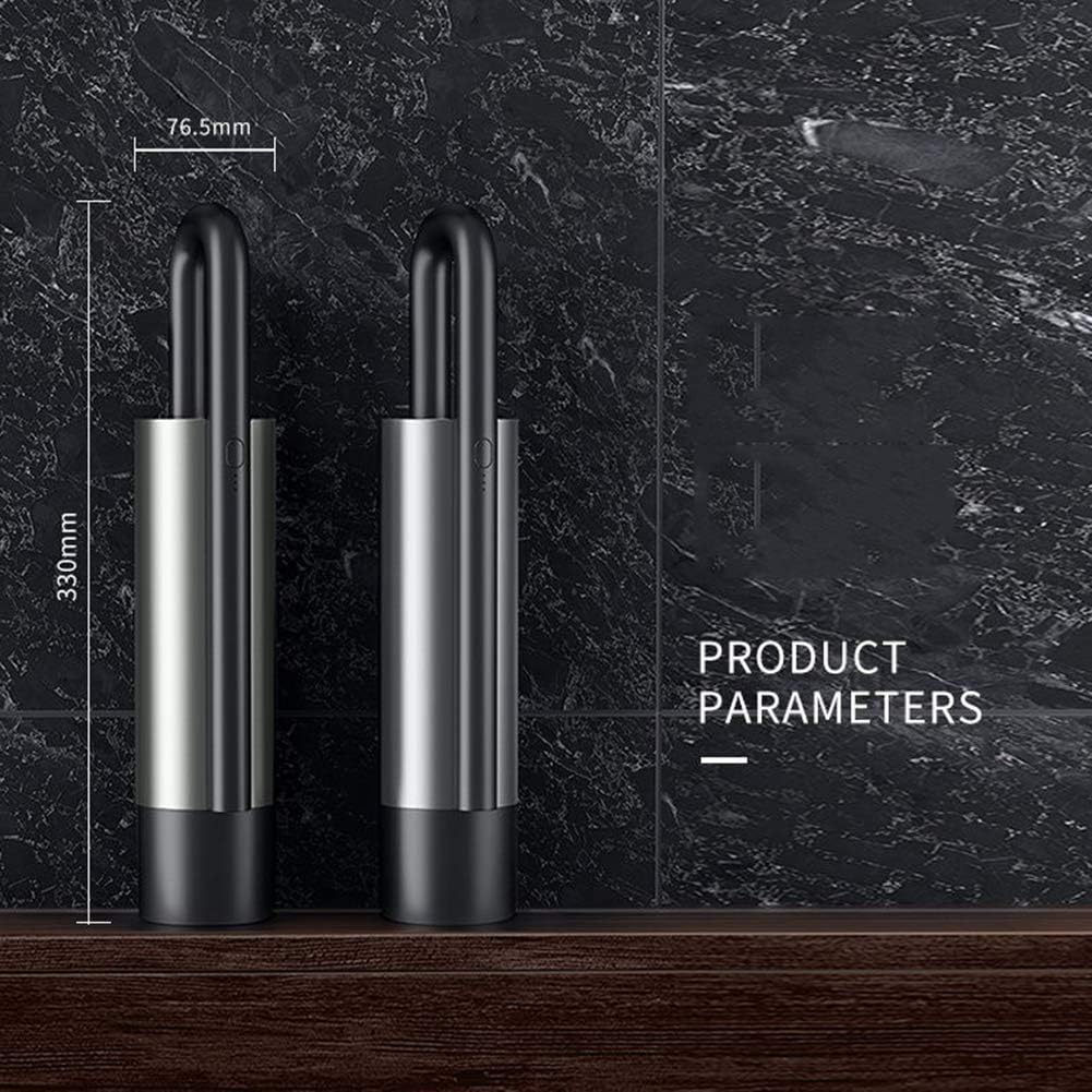 Cordless Handheld Vacuum Cleaner with LED Light and HEPA Filter 5000Pa Rechargeable Lightweight Wet Dry Vacuum for Home,Office,Desk,Car,Dust,Pet Hair Cleaning,Silver (Bl