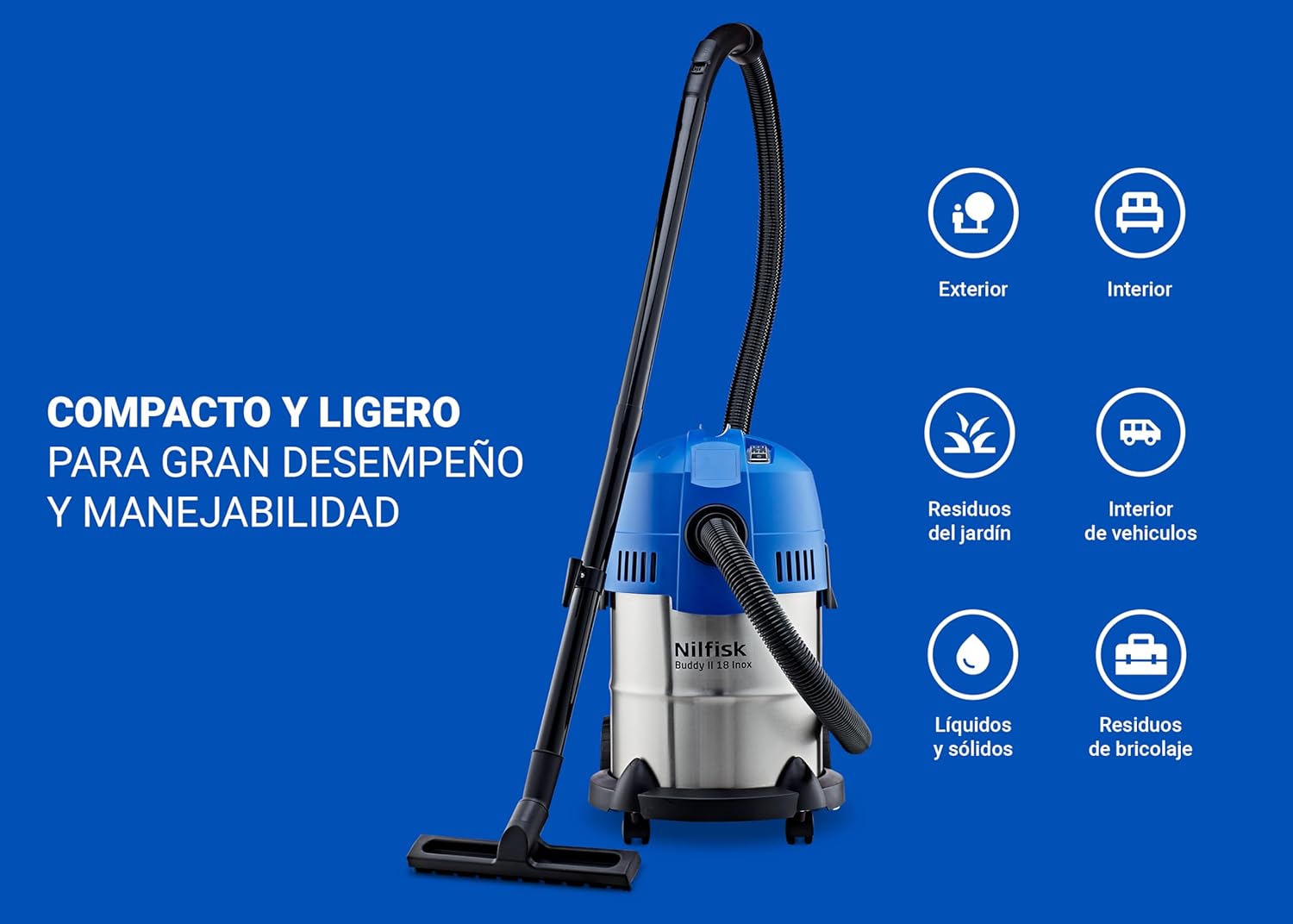 Nilfisk-Alto Nilfisk Buddy II 18 Inox EU