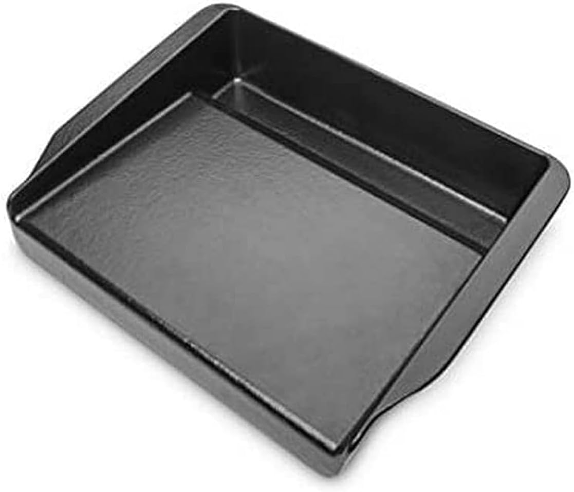 Weber 6609 Baking Tray, 31.8 x 24.9 x 7 cm, Black