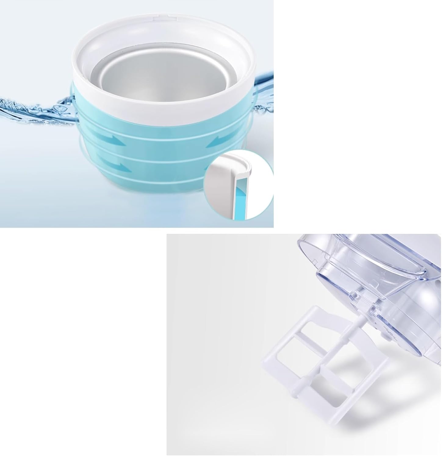 Ice Cream Maker Ice Cream Machine Home Made Fruit Yogurt Ice Cream Machine Fully Automatic Small Ice Cream Machine DIY Table Top Ice Cream Machine，Fun Kitchen Appliance (Color : 1)