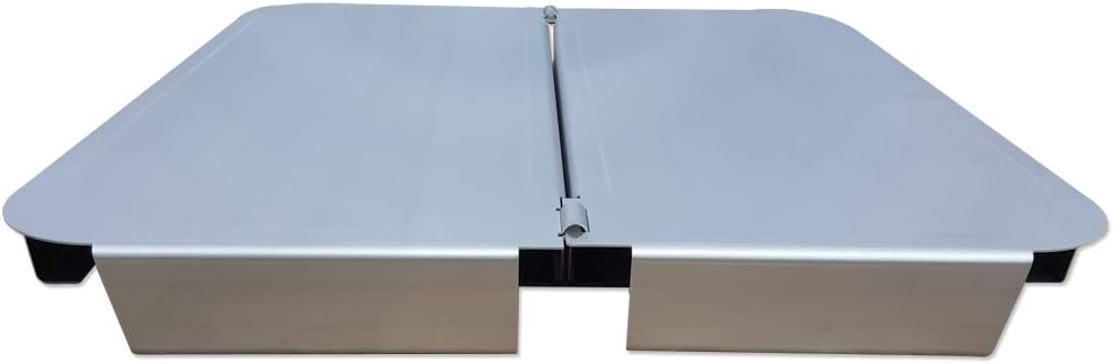 Deck Defender & Grass Guard PAD - Fire Pit Base & Heat Shield - Metal Fireproof Pad for Under Fire Pit - Heat Resistant Protector for Outdoor Deck, Grass, Patio - Protect Surfaces from Heat Damage