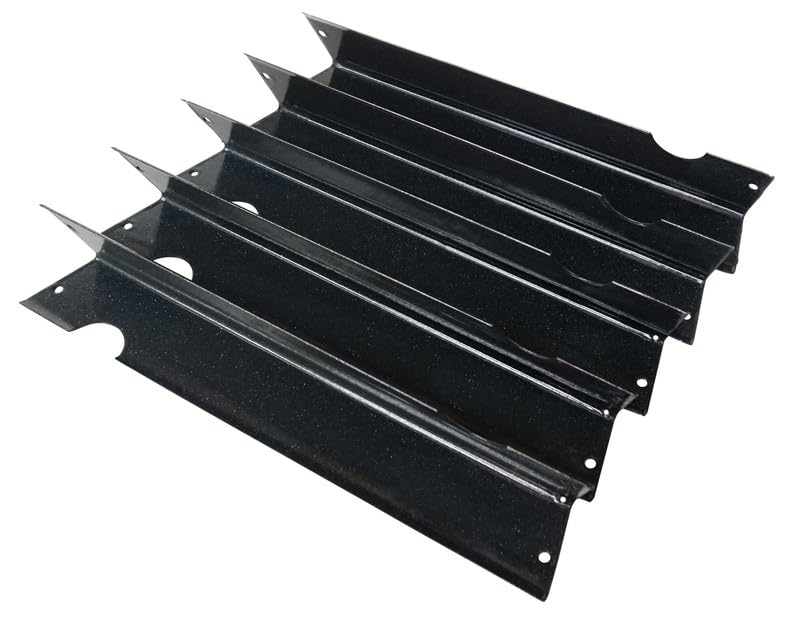 #US Porcelain Steel Heat Plates Fits Grill Models, Set of 5, 90235