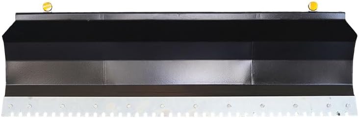 Landy Attachments 72 inches Light Duty Snow Plow Dozer Blade Combo Attachment for Skid Steer Loader, Rotation Angle Left and Right 28.5°