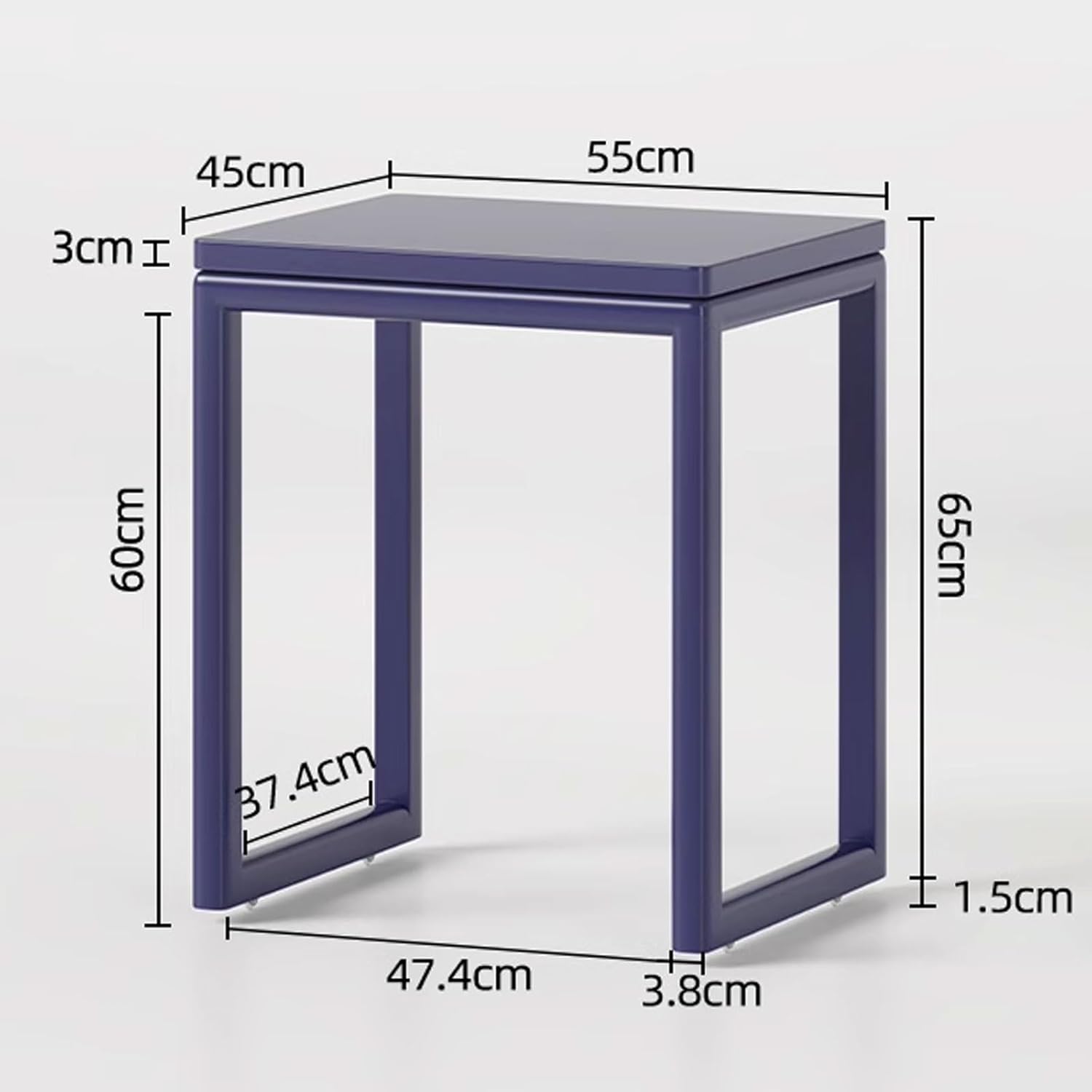 Sweeping Robot Storage Cabinet with Silent Pulleys Single Layer Wood Organizer Stand for Robotic Vacuum Wide Table Design No Assembly Required(Yellow)