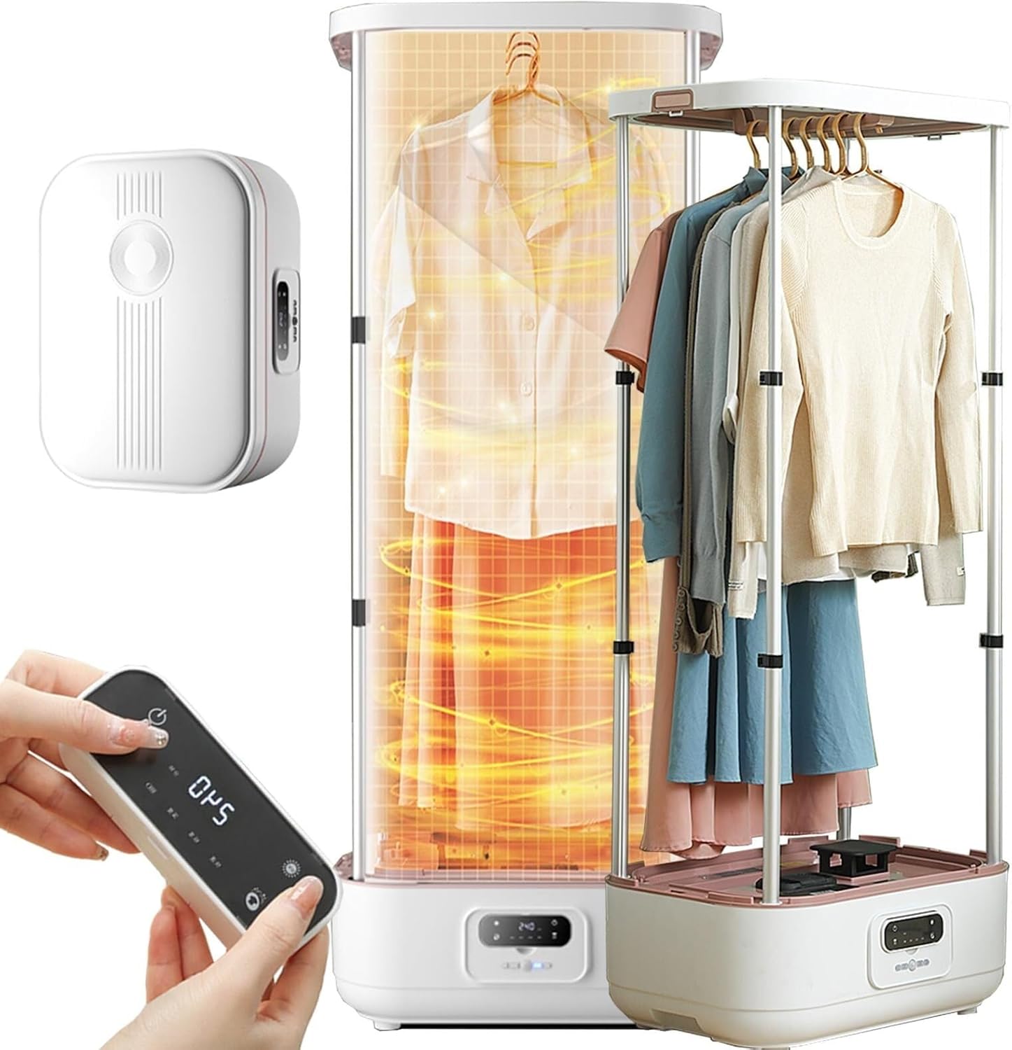 Vertical Steam Iron Automatic Wireless,Portable Steam Drying Smart,Automatic Ironing Machine, For Clothes & Fabric