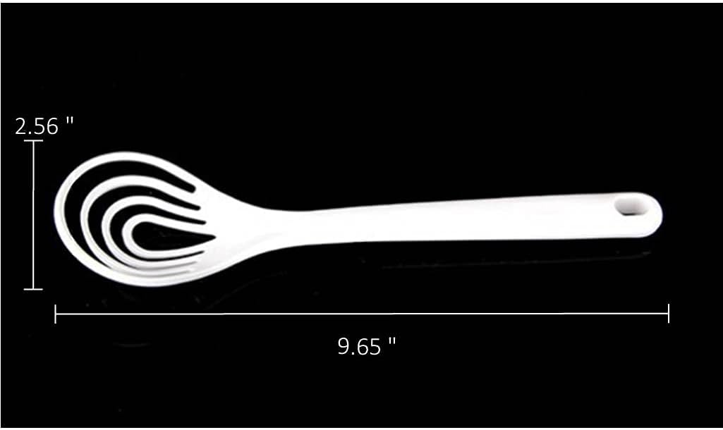 A/A Nylon Flat Whisk Household Manual Whisk Mixing Spoon for Blending Frothing Cooking Baking Kitchen Gadgets 2 pcs