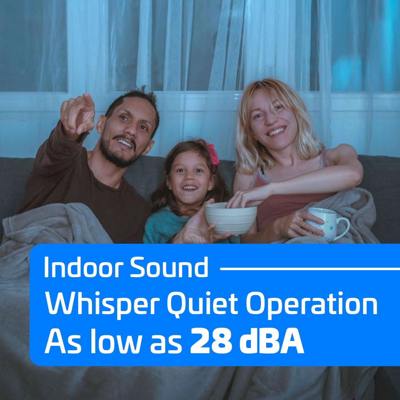 ACiQ 19 SEER2 Essentials 9000 BTU Comfortable Inverter Mini Split AC/Heating System, 0.75 Ton Black Wall Mount Ductless Heat Pump AC Unit, with 16ft Installation Kit | WiFi Control, 115V, R454B