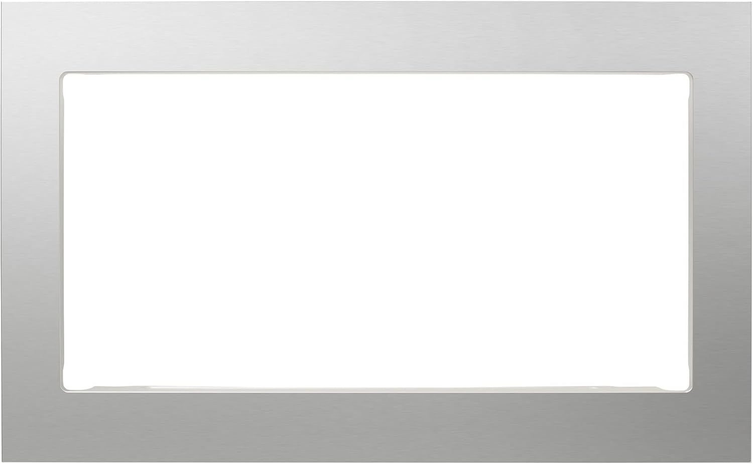 Panasonic 27-inch Microwave Trim Kit, Stainless Steel, for use with 1.6 cu ft Panasonic Microwave Ovens – NN-TK72LSS