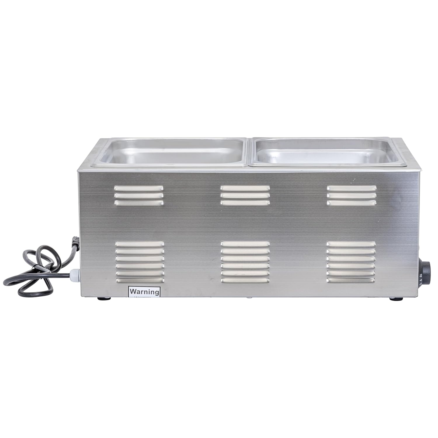Adcraft Full Size Food Warmer, 1200W, in Stainless Steel (FW-1200W)