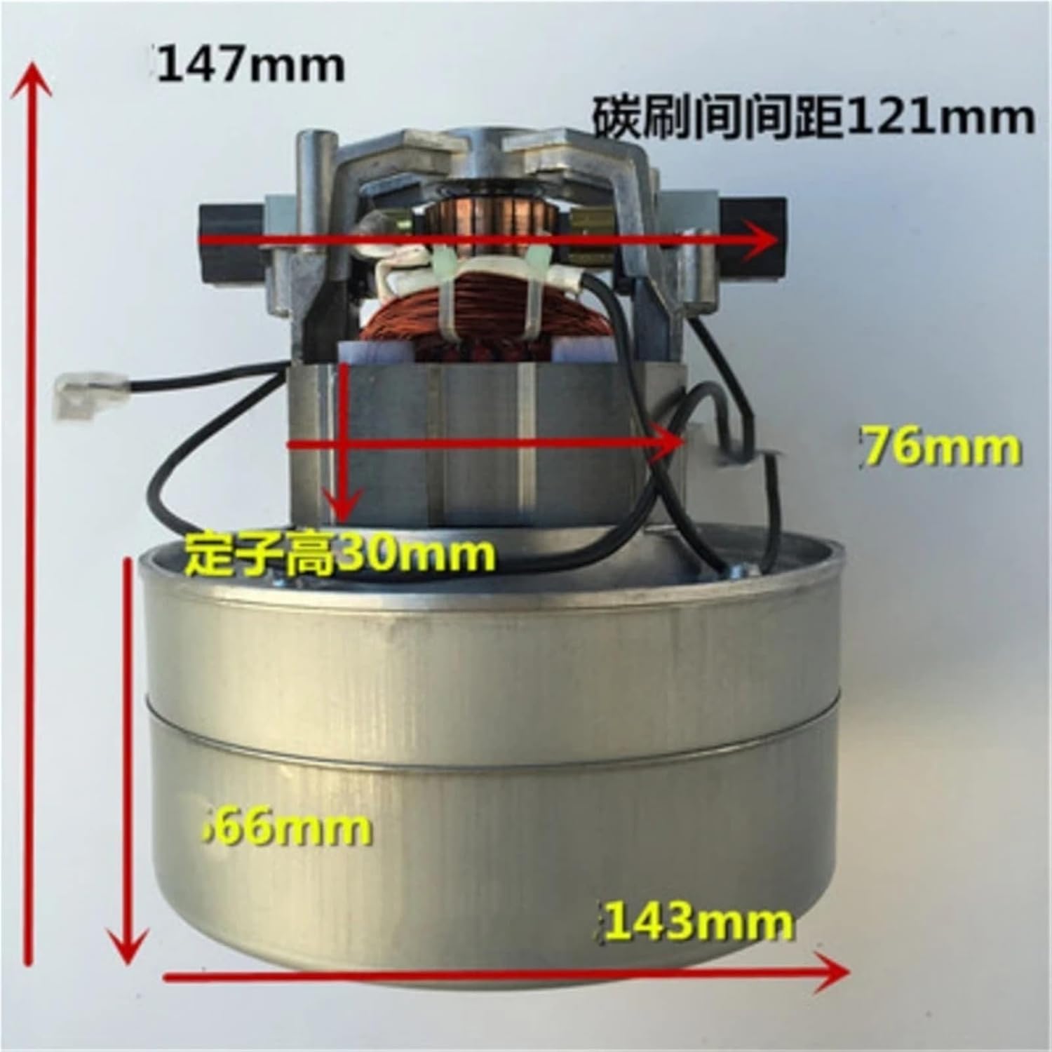 Clean BA BF511 1000W Vacuum Cleaner Motor 15L All Copper Universal Vacuum Cleaner Motor