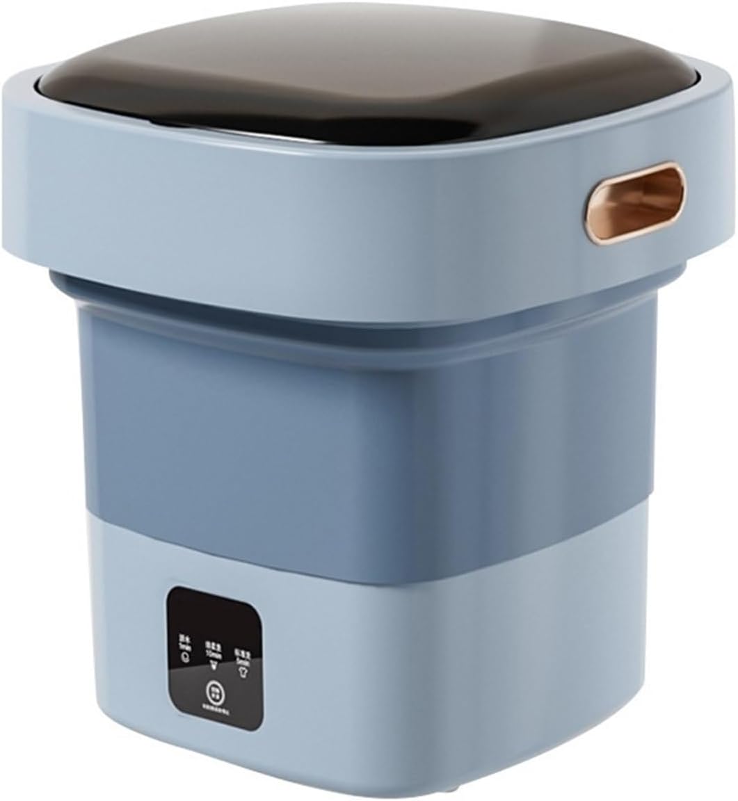 Compact Laundry. Portable Washing Machine,Folding Washing Machine, Deep Cleaning Underwear, Small Clothes .Portable(Green)