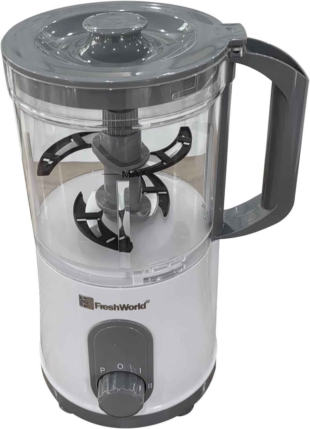 Blenders for Kitchen Large Capacity, 1800W Max Power Blender with Meat Grinder & Vegetable Chopper, Programs & 7 Speeds, Professional Countertop Blender for Fruits, Meat, Ice Crush, Frozen Drinks