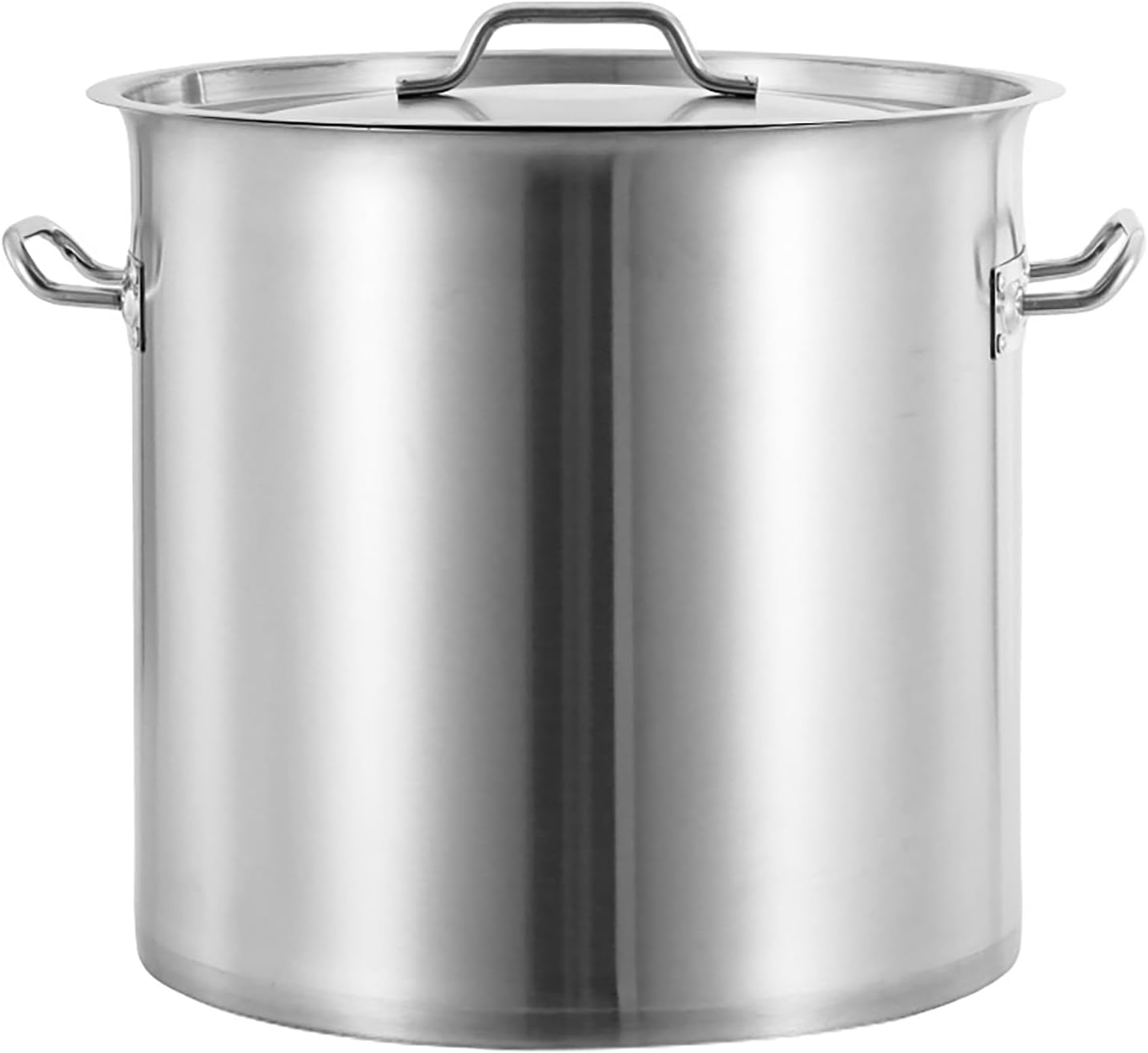Commercial Stainless Steel Stockpot Φ400*H400mm Outdoor Deep Fryer Crab Steamer Pot Chicken Scalder for Outdoor Cooking Boiling Beer Brewing