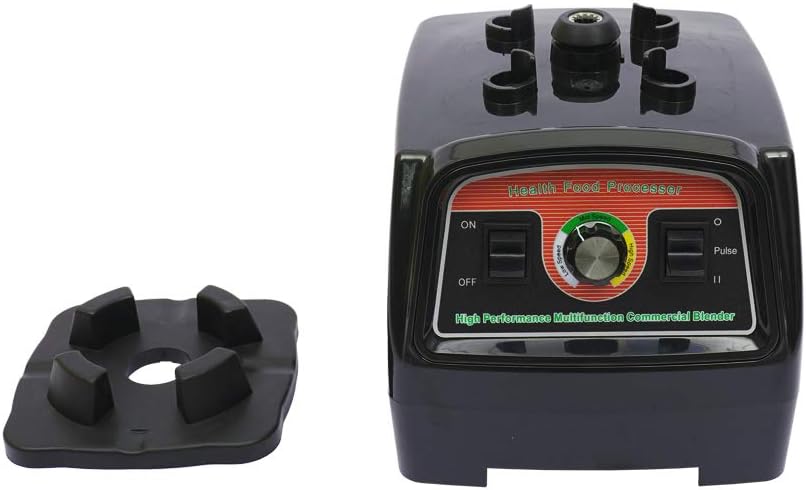 Blender 2 in 1 Fruit Vegetable Ice High Speed Mixer Professional Kitchen System Blending 3.9L 2800W Black