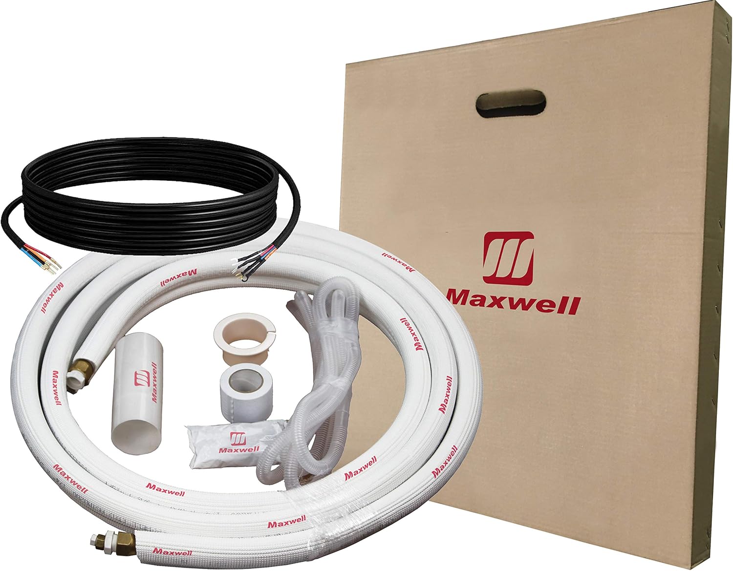 Daikin 24,000 BTU 20 SEER2 OTERRA Series Ductless Mini Split Heat Pump System w/Maxwell 16’ Installation Kit and Wall Mounting Bracket (230V)