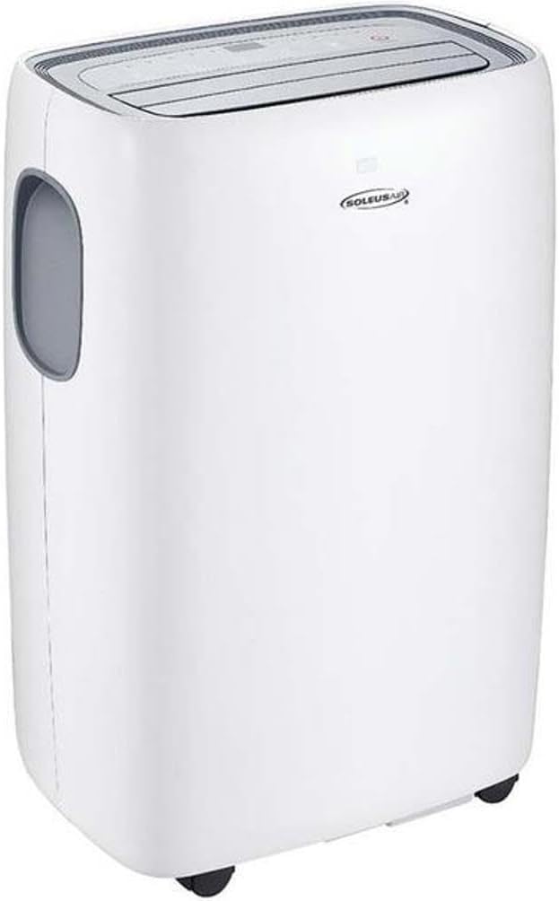 KY-120HP Portable Air Conditioner with Heat Pump, White, 12000 BTU Cooling Capacity, 10000 BTU Heating Capacity, 132 Pints/Day Dehumidifier Capacity, 24-Hour Programmable Timer