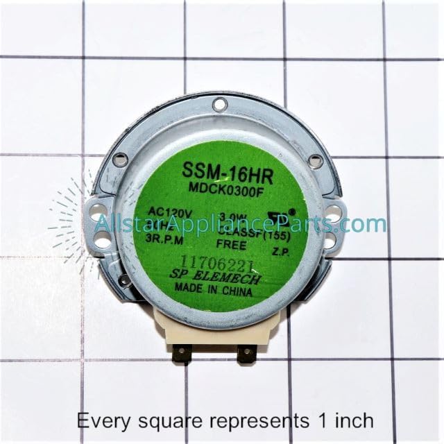 WB26X10168 Microwave Turntable Motor