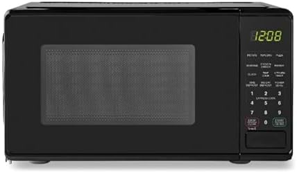 Mainstays 0.7 ft. Countertop Microwave Oven, 700 Watts, Black(Black)