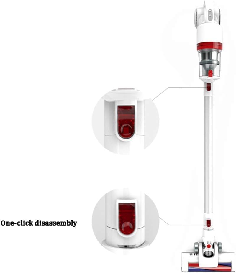 Handheld Vacuum Clean,Upright Vacuum Cleaner Cordless Vacuum Cleaner, Stick Vacuum, Handheld Lightweight Vacuum Cleaner with Various Accessories, Powerful Suction 10KPa, Up to 35 Minutes Runtime, Wall