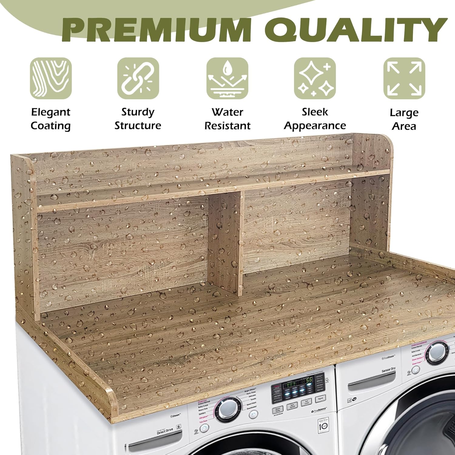 Royxen Laundry Countertop with 20