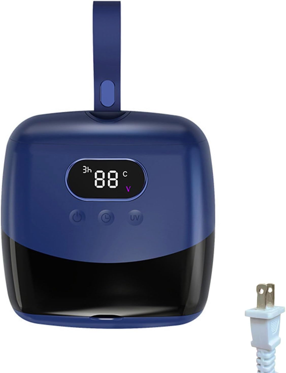 110V Portable Clothes Dryer Foldable For Laundry Electric Cloth Drying Machine For Travel Apartment Camping Home Quiet Household