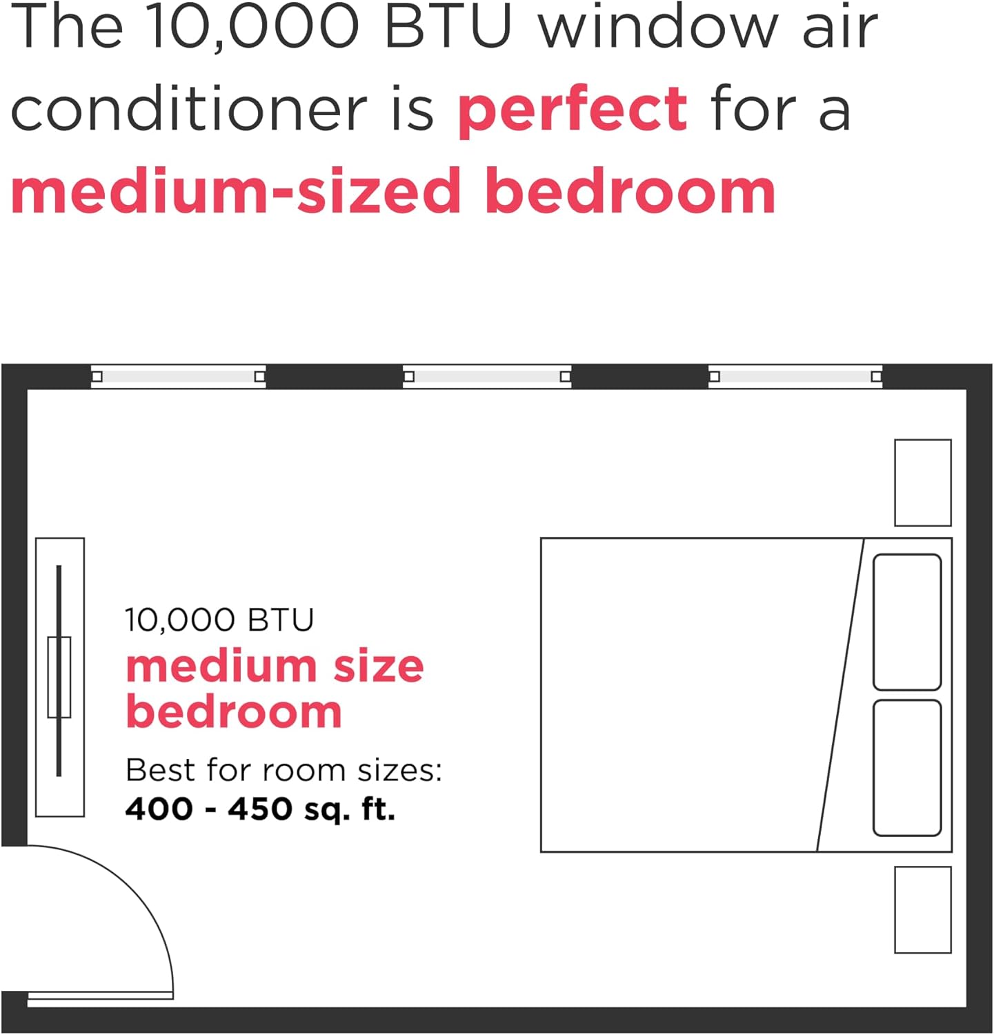Frigidaire Gallery 10,000 BTU Smart Inverter Window Air Conditioner with Wi-Fi, Energy Star Most Efficient Certification & Indoor Air Quality Monitoring, Cools Up to 450 Sq. Ft., Ultra Quiet, White