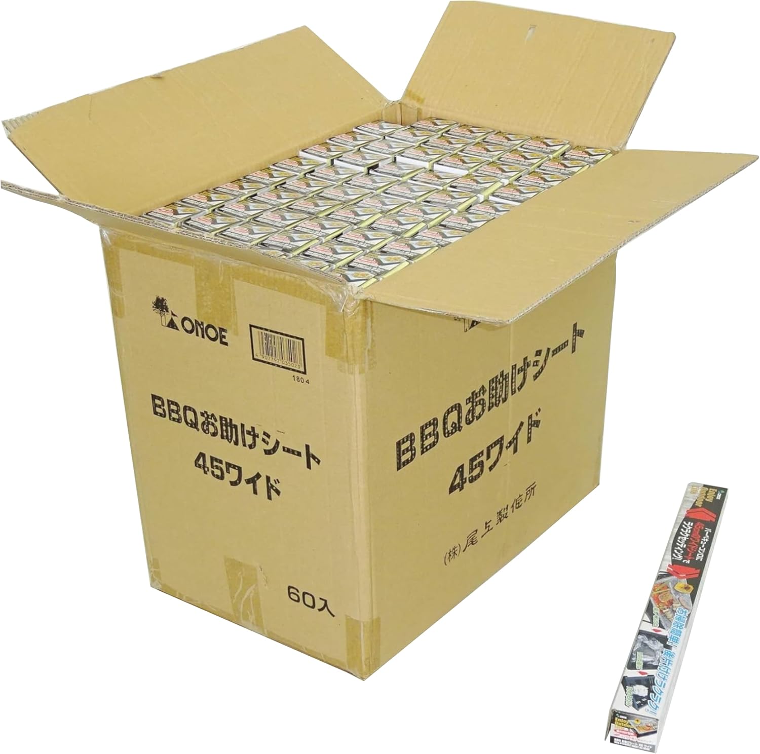 Onoe Works (ONOE) Business for Set 60 pcs BBQ Otasuke Sheet 45 Wide G-ON-3502