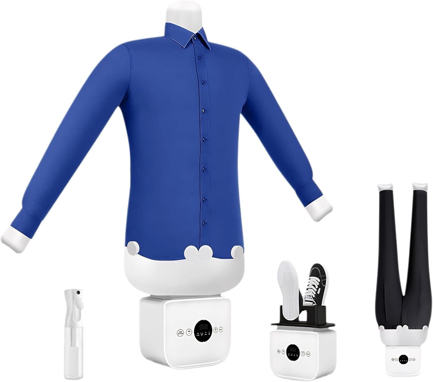 Automatic Ironing Machine, 360°Without Blind Spots Drying, Dry, Clothes Dryer and Hands Free Wrinkle Remover for Trousers