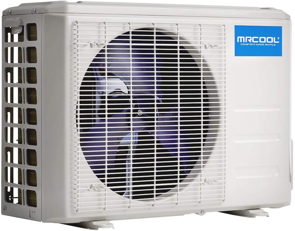MRCOOL 9000 BTU 115V Ductless Inverter Mini Split Air Conditioner & Heat Pump System, 4th Gen Advantage Series - Wall-Mounted AC Unit w/Heating and Cooling for Home, Office & Commercial Space