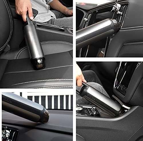 Handheld Vacuum Cordless, Portable Car Vacuum Cleaner, Rechargeable Vacuum, for Home Office Pet Hair Cleaning