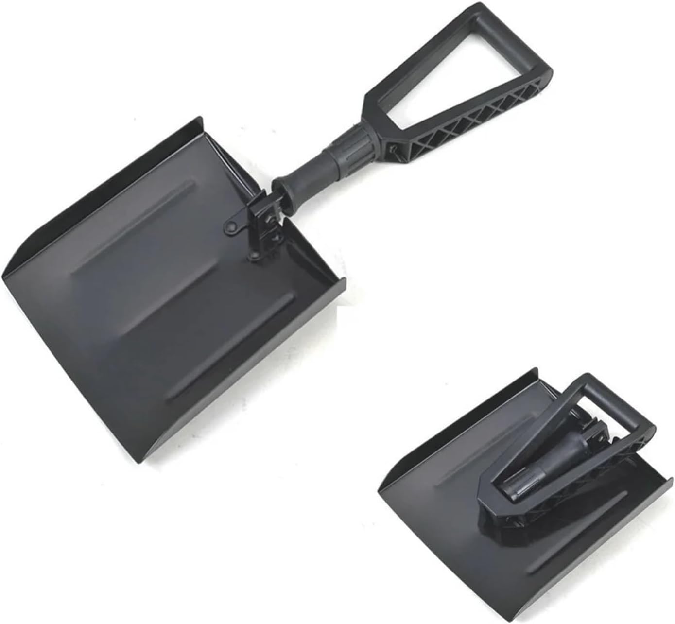 Car-Mounted Folding Snow Shovel, Portable Thickened Snow Shovel, for Snow, Trash and Food Scraps Removal Use