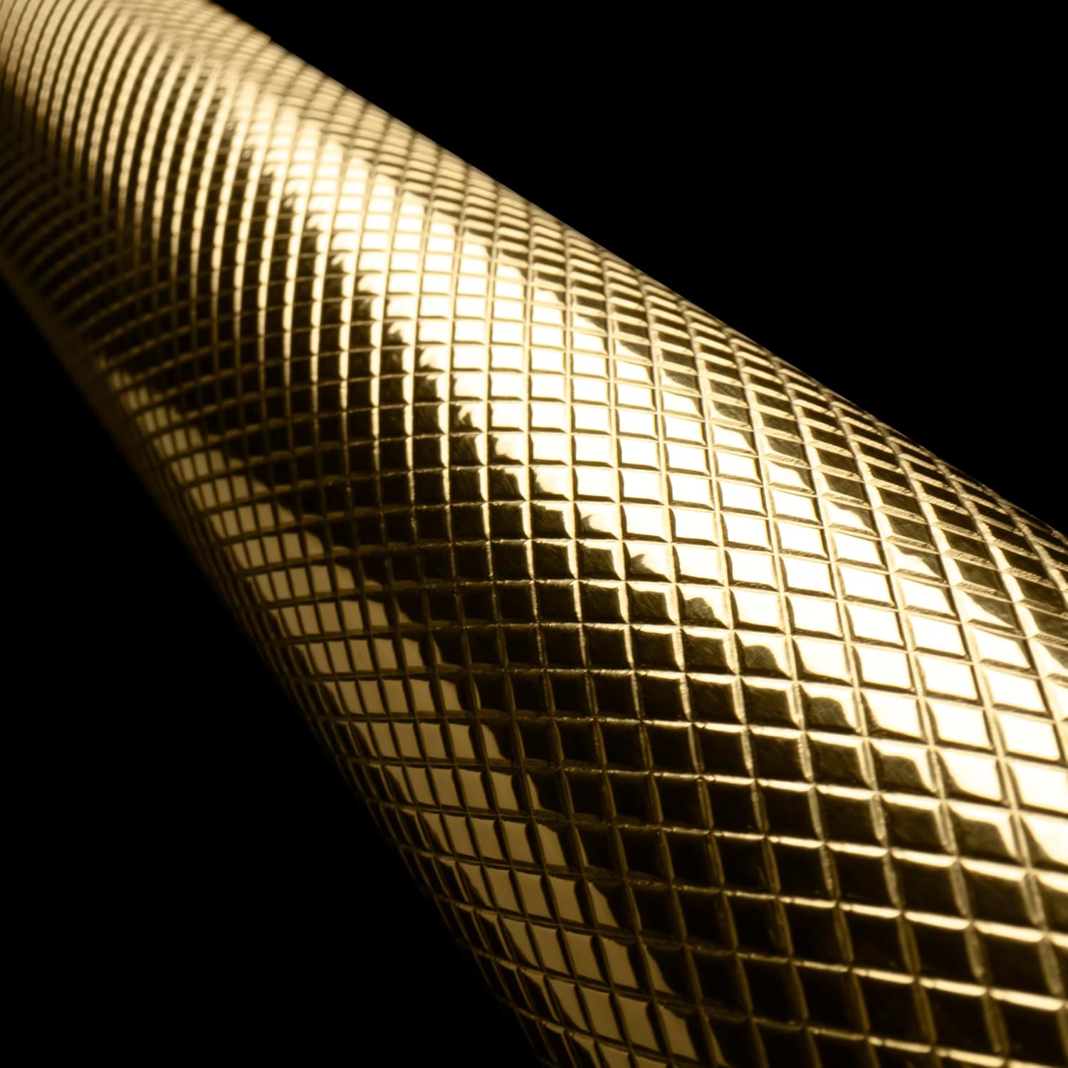 ZLINE Autograph Edition 24 in. Touchstone 151 Can Beverage Fridge with Black Stainless Steel Glass Door and Polished Gold Helix Handle (RBSOZ-BS-24-KG)