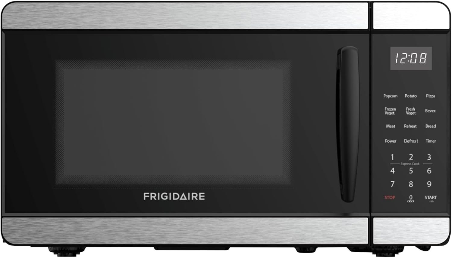 FRIGIDAIRE EMW727 0.7 Cubic Foot Microwave, Stainless Steel