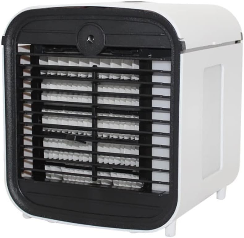 Portable Air Conditioner, Mini Desktop Air Cooler, Desktop Table Cooling Fan, USB Powered Small Evaporative Cooler for Home, Dorm, Camping, Office