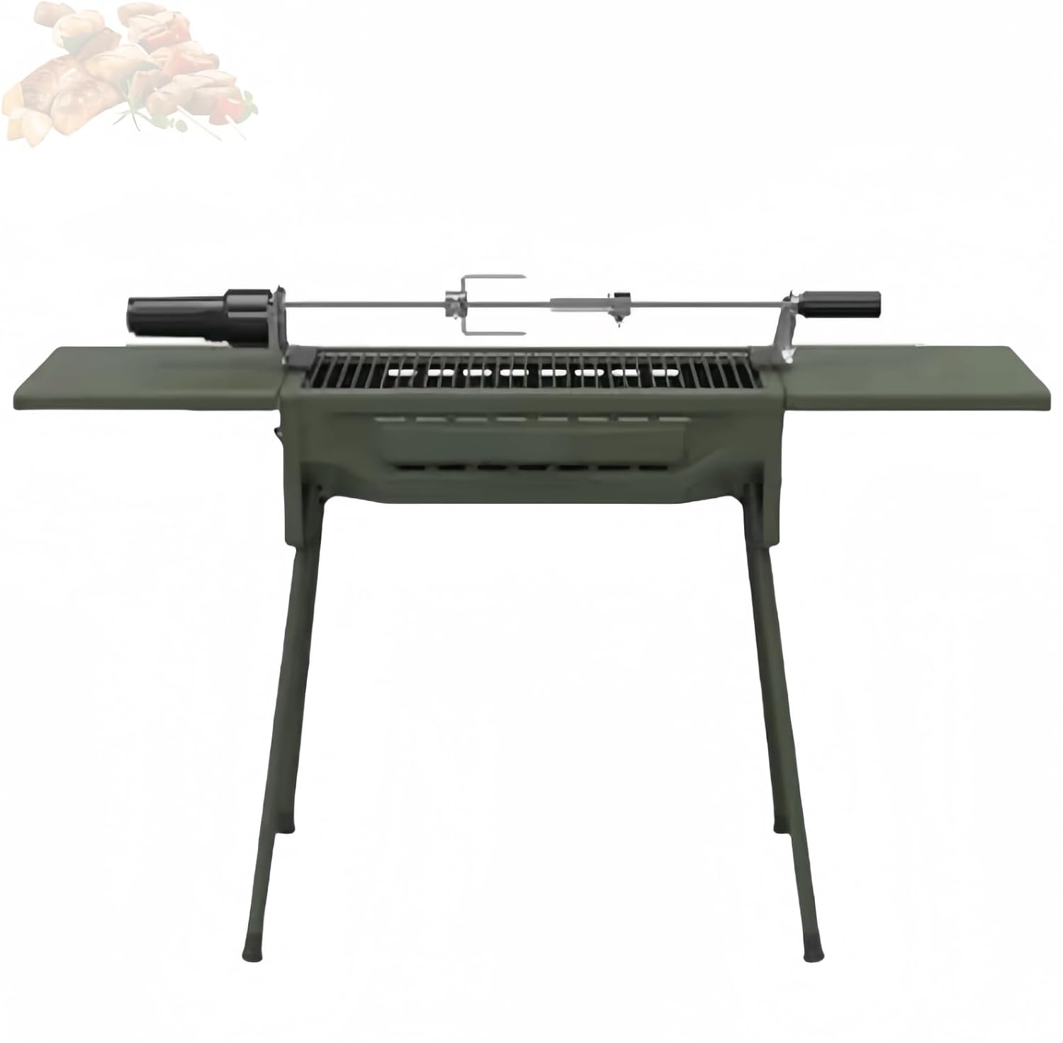 Grill, Stainless Steel Grill, Portable Grill, Charcoal Grill for Outdoor Camping, Hiking, Picnic, Travel