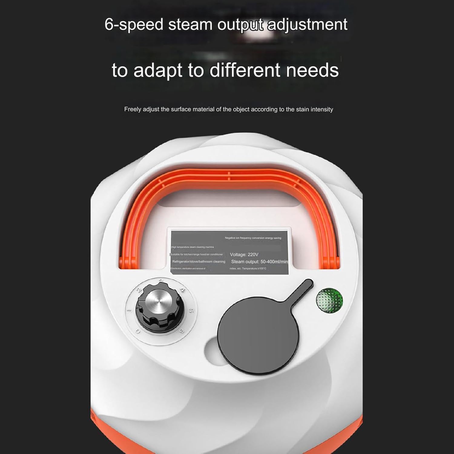 Household High Steam Cleaner Appliance, Temperature Kitchen Hood Car Cleaning Machine 110V/220V Cleaning Tools,B