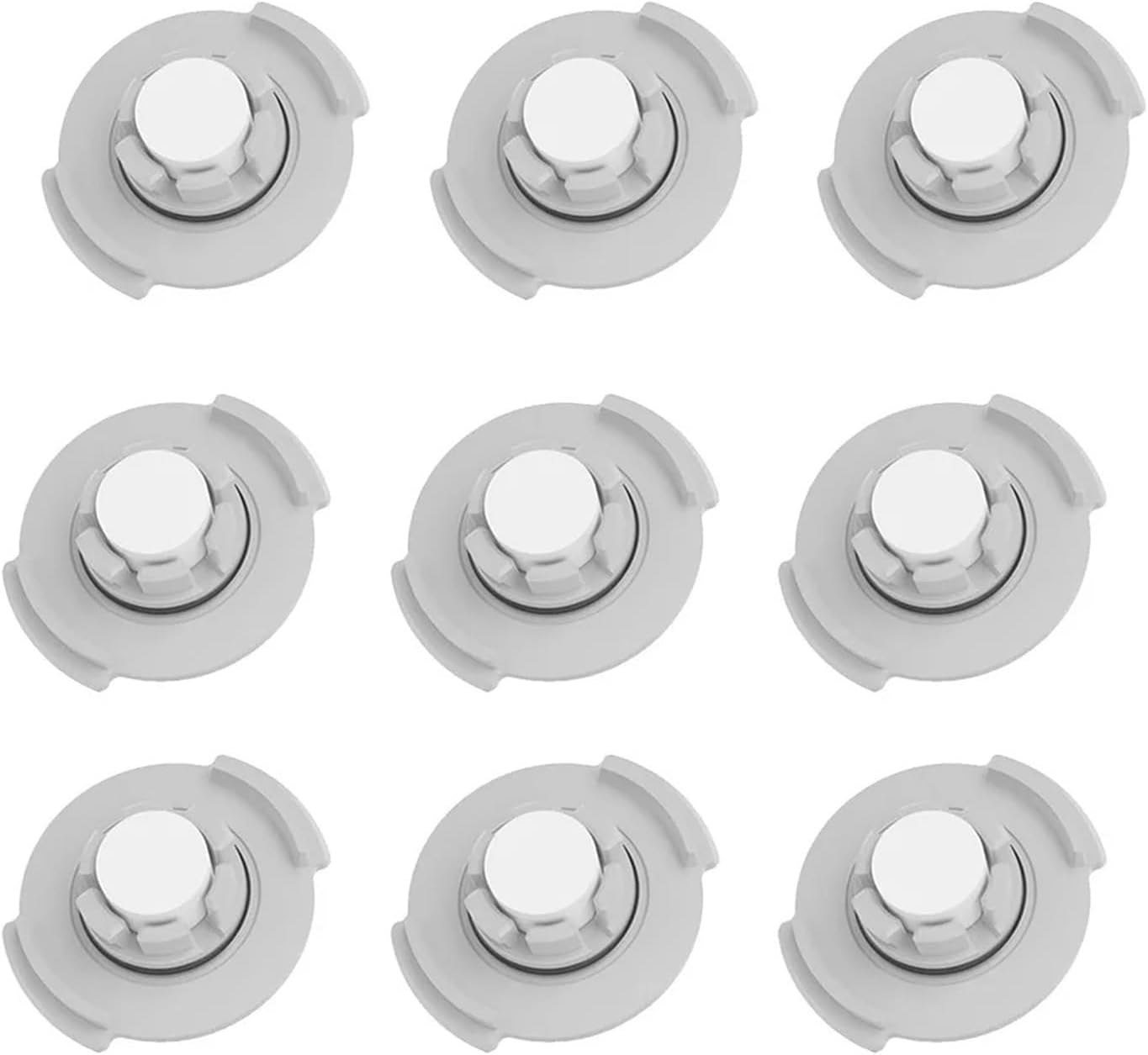 Vacuum Cleaner Side Brush Side Brush Compatible for Xiaomi MI, Robot Vacuum Compatible for Roborock, S50 S51 Vacuum Cleaner Parts Accessories(Orange)