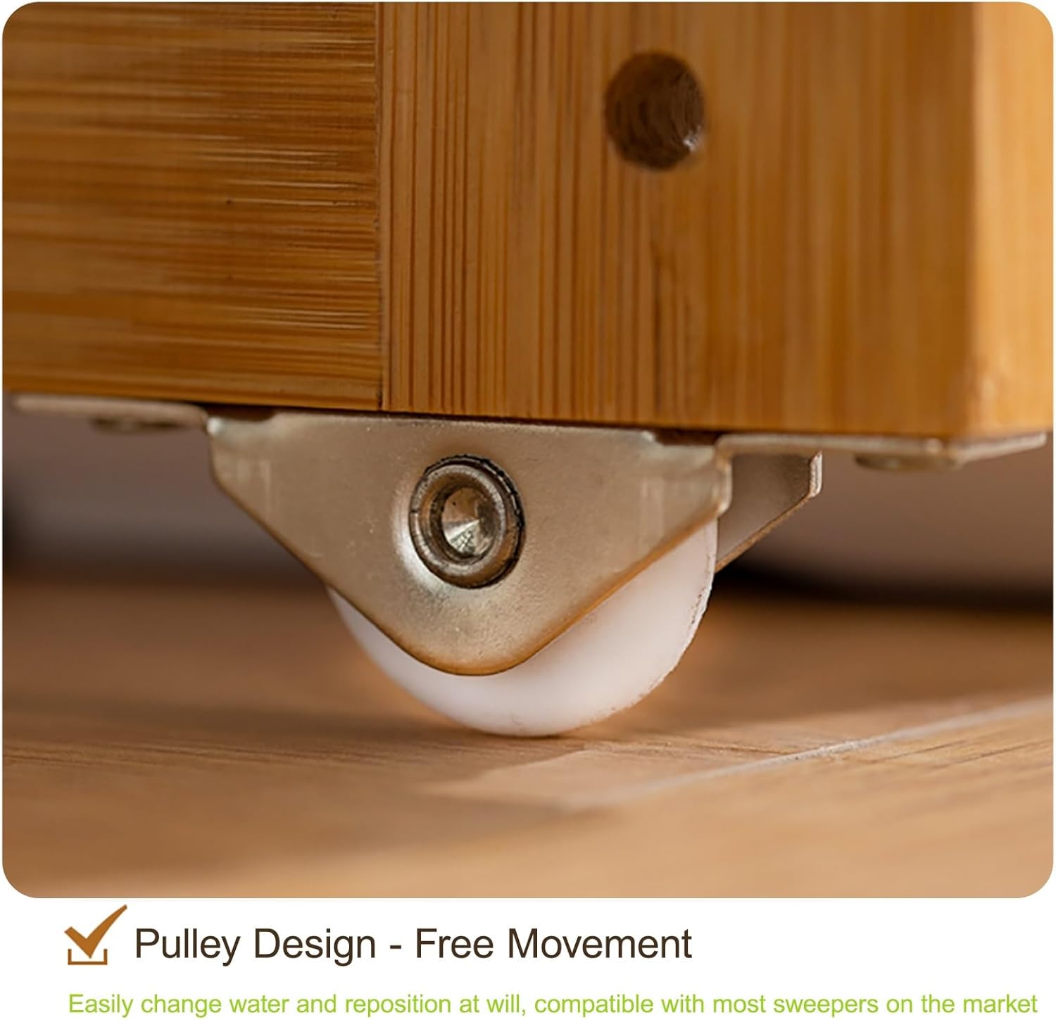 Mobile Robot Vacuum Storage Cabinet Side Table, Vacuum Hidden Open Storage Shelves Modern Side Table Storage Cabinet Compatible for Living Room Bedroom(Yellow,75cm/29.5in)