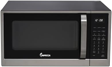 Impecca 1.3 Cu. Ft. Microwave Oven with Powerful Convection, Air fry, Roast, Large 12.8