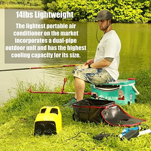 portable air conditioner 2380BTU's of fast cooling 240Wh Add-On battery with extended & custom run times ultralight portable air conditioner outdoor air conditioner portable car air conditioner