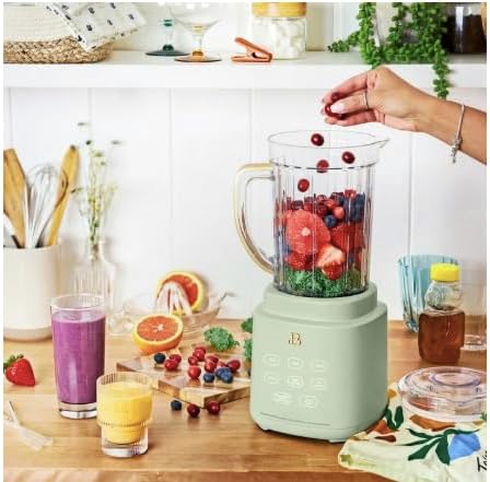 Beautiful PowerExact Blender System Touch Activated High Performance With On The Go 20 oz Cup (Sage~Green)