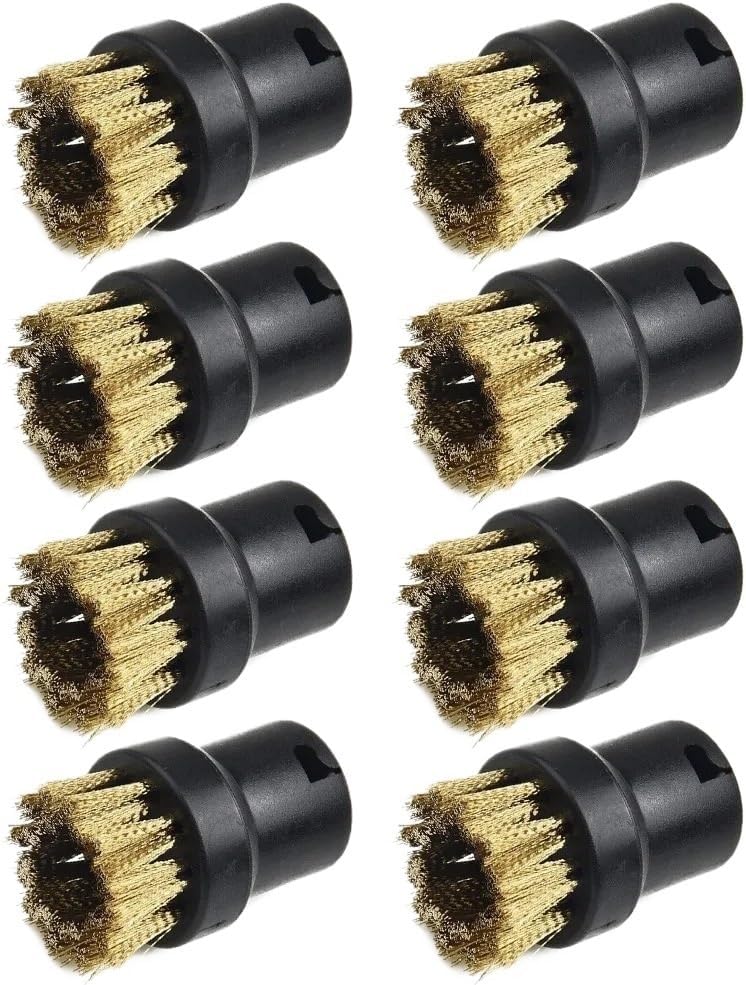 Brass Wire Brush Nozzles for karcher SC Series Steam Cleaner Household Cleaning Tools Spare Brush Head Parts Sweeper Accessory