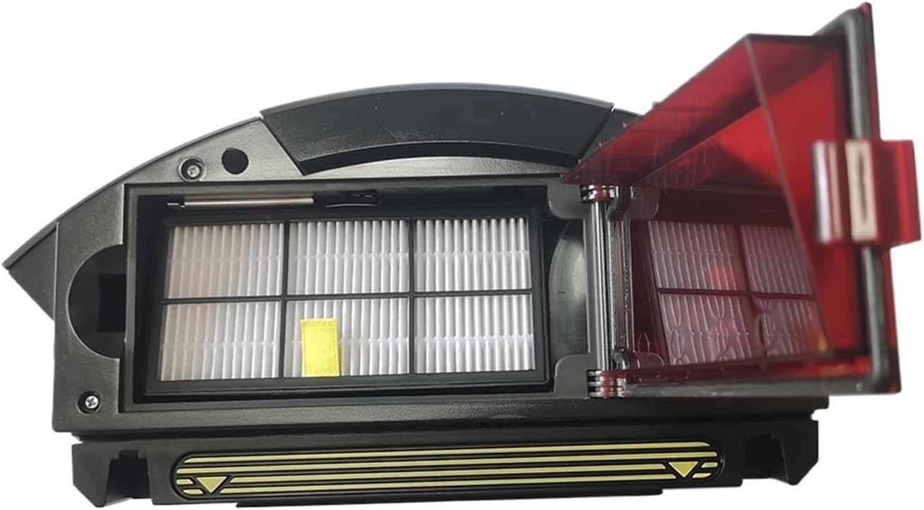 Robot Vacuum Cleaner Parts Filter Dust Collecting BOX Filter Bin Collector，Compatible For Roomba， 850 860 870 880