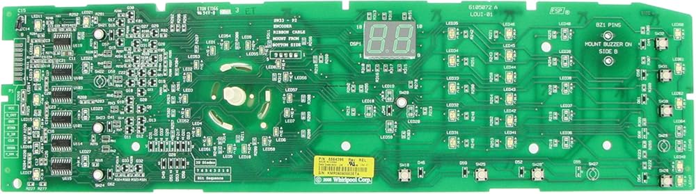 CoreCentric Remanufactured Laundry Dryer Control Board Replacement for Whirlpool 8564396 / WP8564396